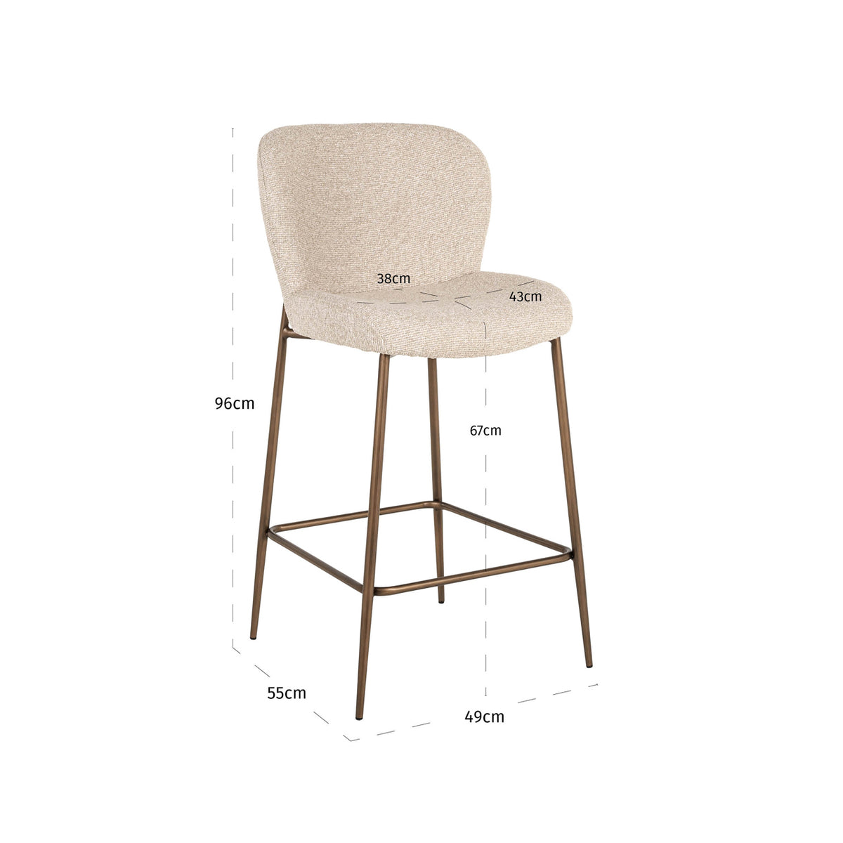 Scaun de bar Odarby