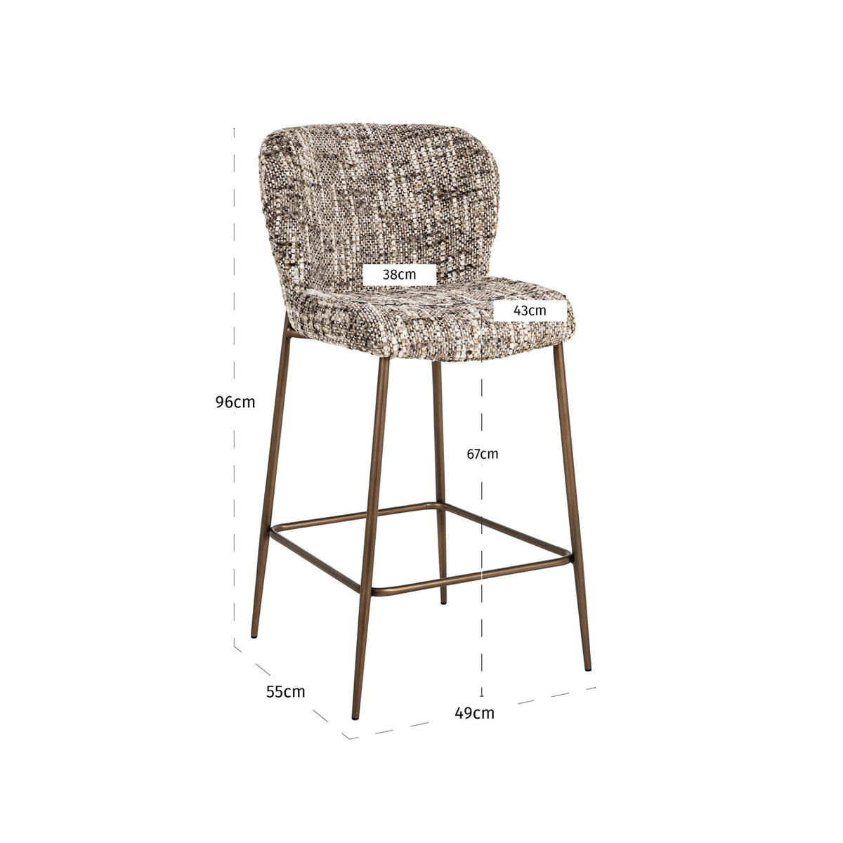 Scaun de bar Odarby
