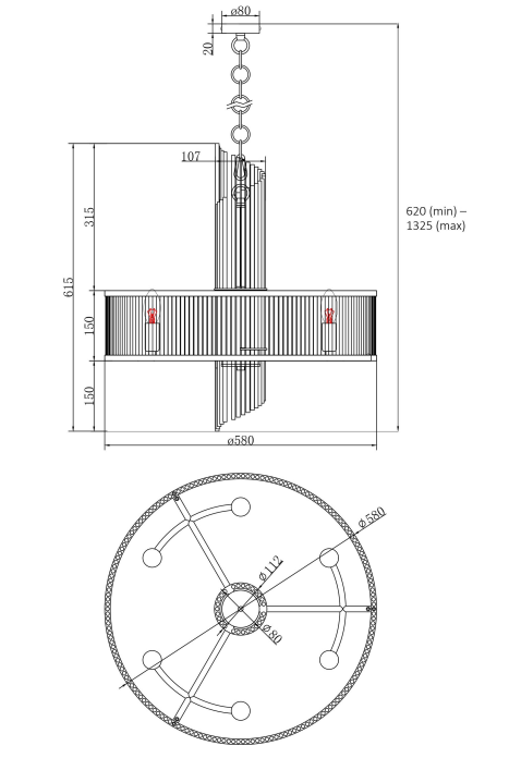 Candelabru Frame M