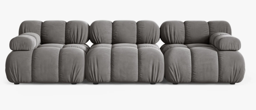 Canapea 3 locuri Bellis | Catifea