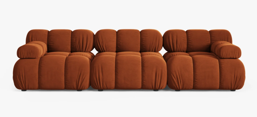 Canapea 3 locuri Bellis | Catifea