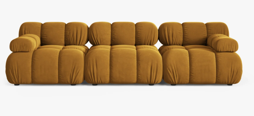 Canapea 3 locuri Bellis | Catifea