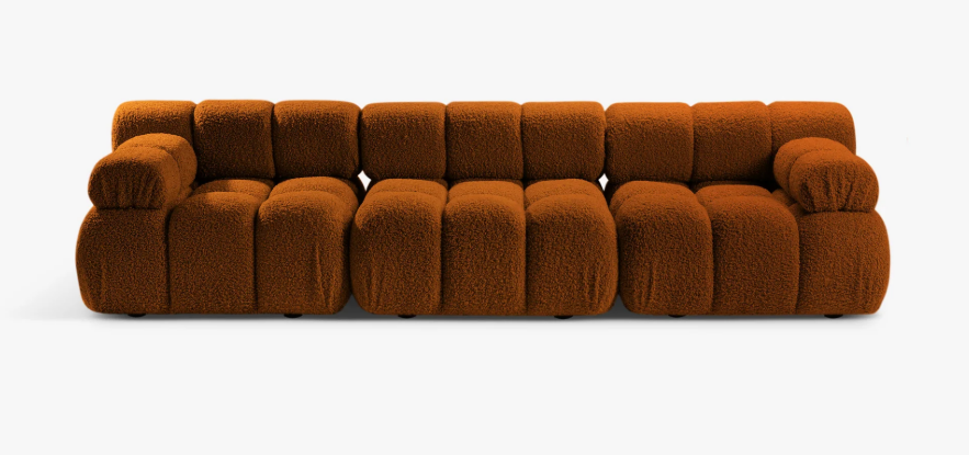 Canapea 3 locuri Bellis | Boucle