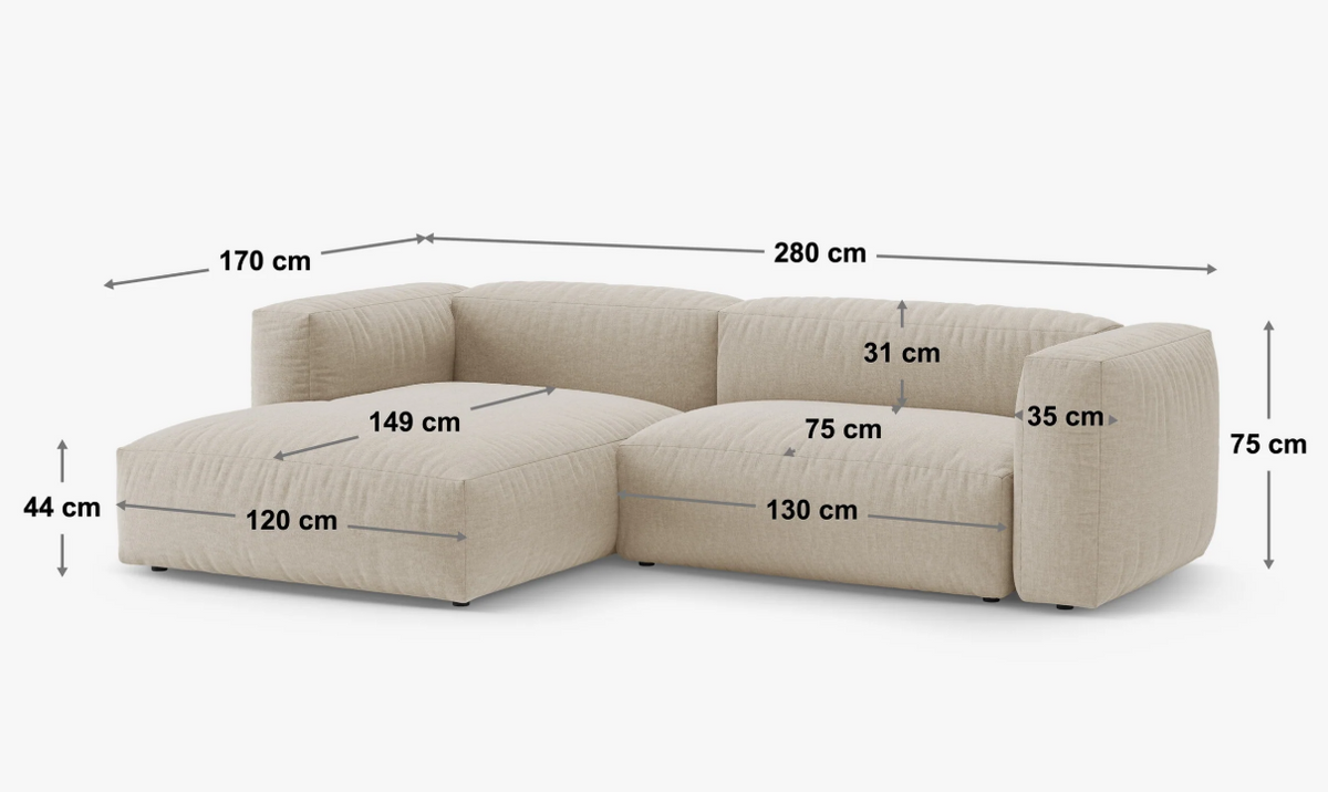 Canapea Martina | Tesatura structurata