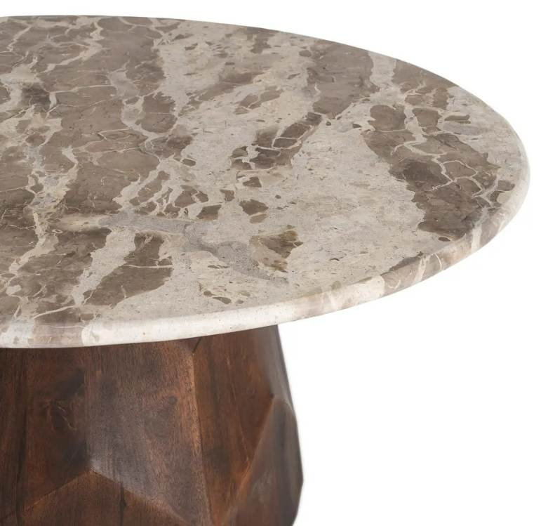 Masuta de cafea MARBLE 90x90x40 cm