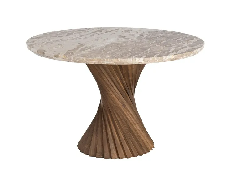 Masa de dining MARBLE 120x120x76 cm
