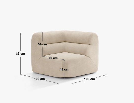 Modul de colt Neo | Chenille