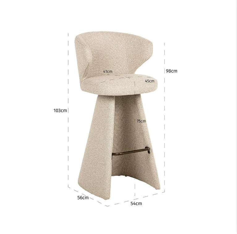 Scaun de bar Gatsbi biscotti