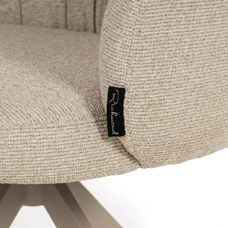 Scaun de dining rotativ Olivia biscotti