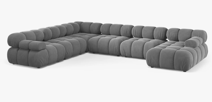 Canapea modulară Bellis | Catifea(Venus)