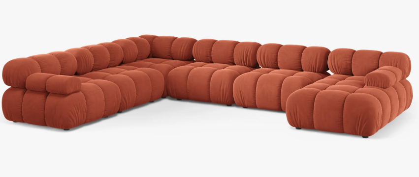 Canapea modulară Bellis | Catifea(Venus)