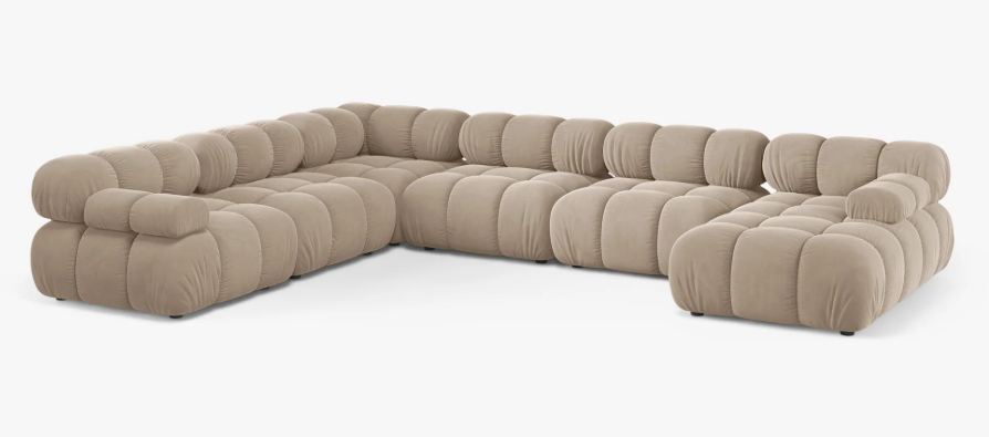 Canapea modulară Bellis | Catifea(Venus)