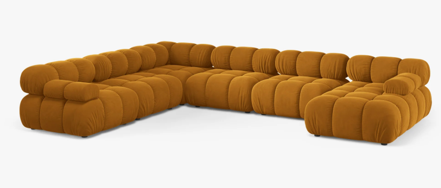 Canapea modulară Bellis | Catifea(Venus)