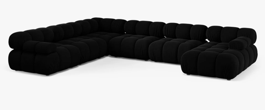 Canapea modulară Bellis | Catifea(Venus)