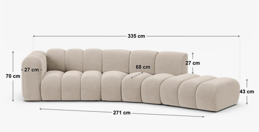 Canapea Lupine  | Boucle