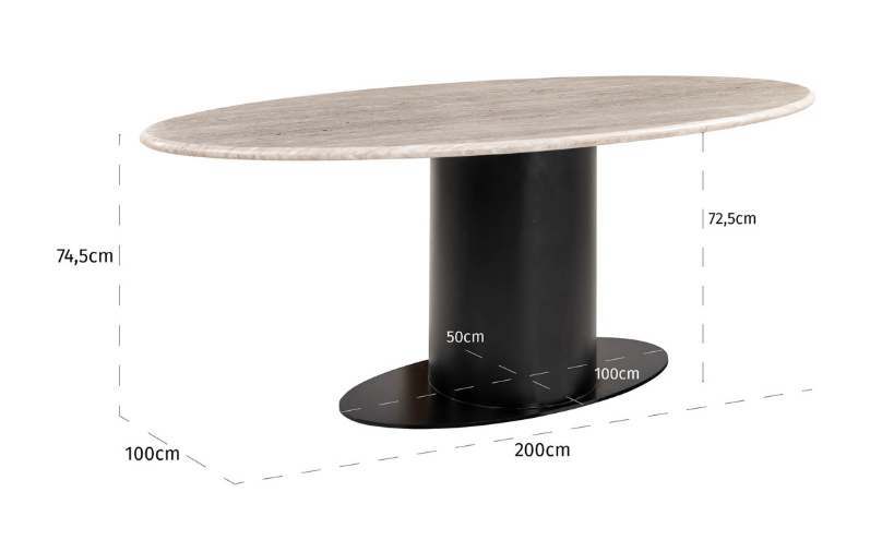 Masa de dining Brodman