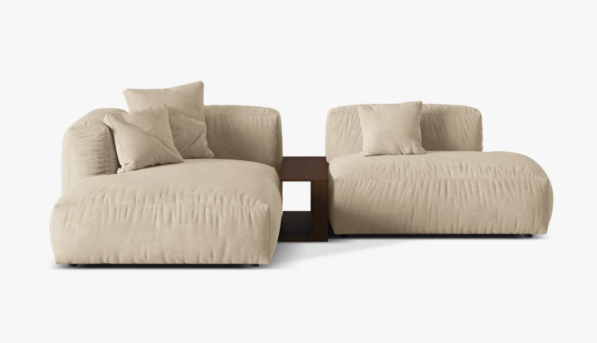 Canapea modulara Martina 2 locuri | Catifea