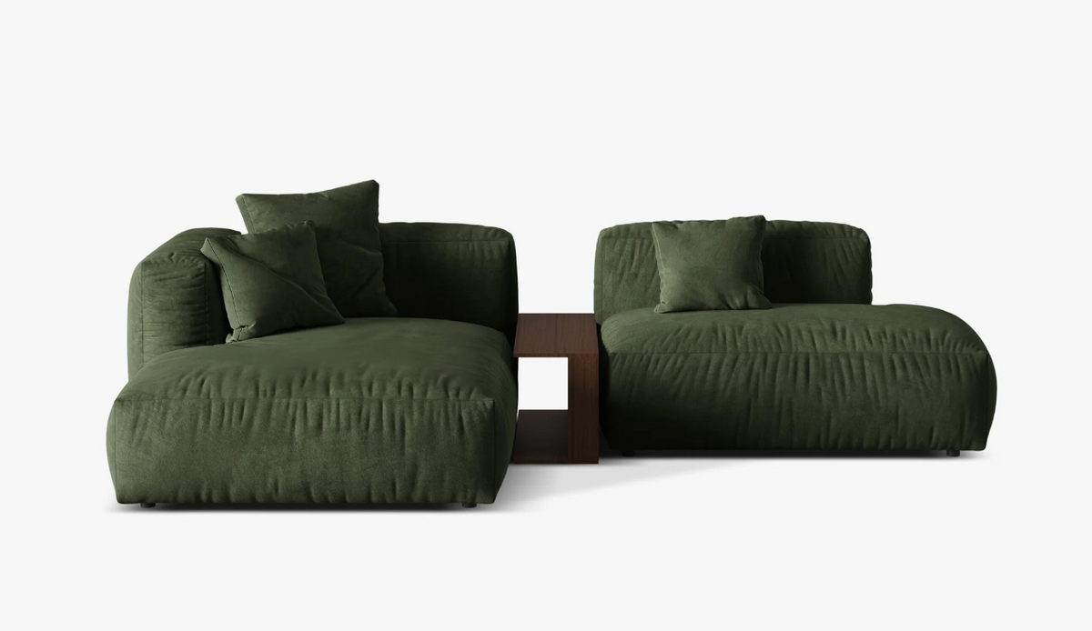 Canapea modulara Martina 2 locuri | Catifea