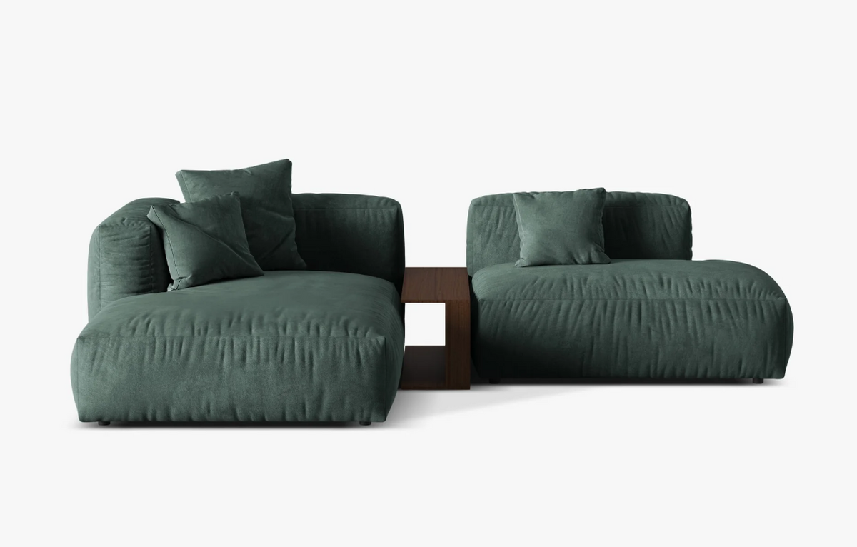 Canapea modulara Martina 2 locuri | Catifea