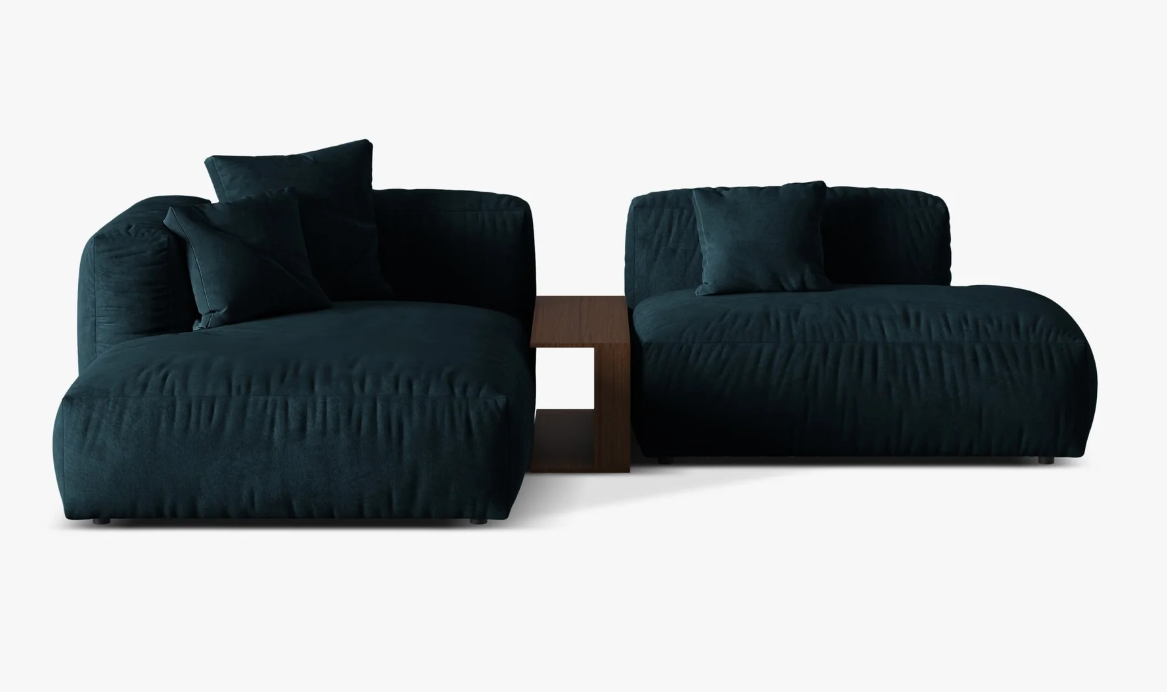 Canapea modulara Martina 2 locuri | Catifea