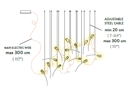 Candelabru Tulip 14