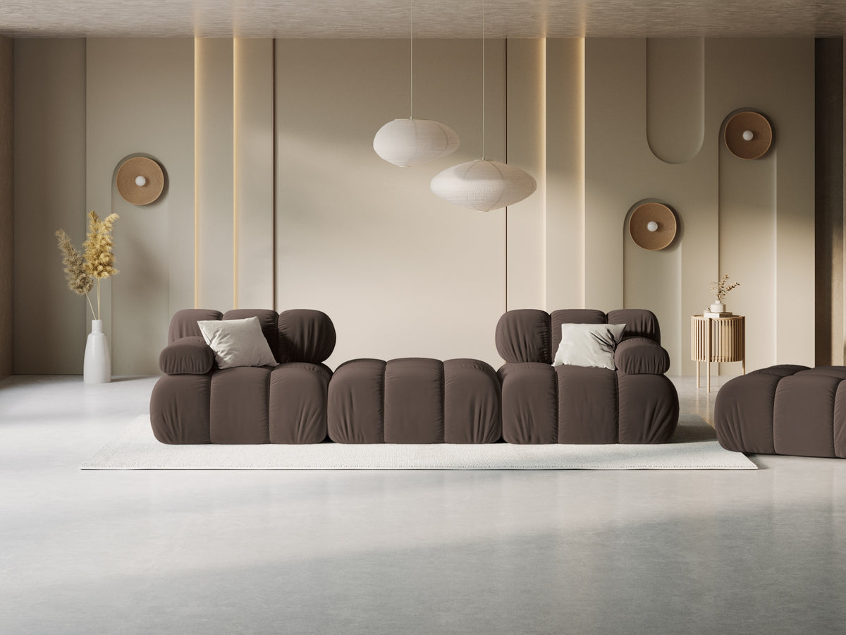 Canapea modulara Bellis 3 locuri | Catifea