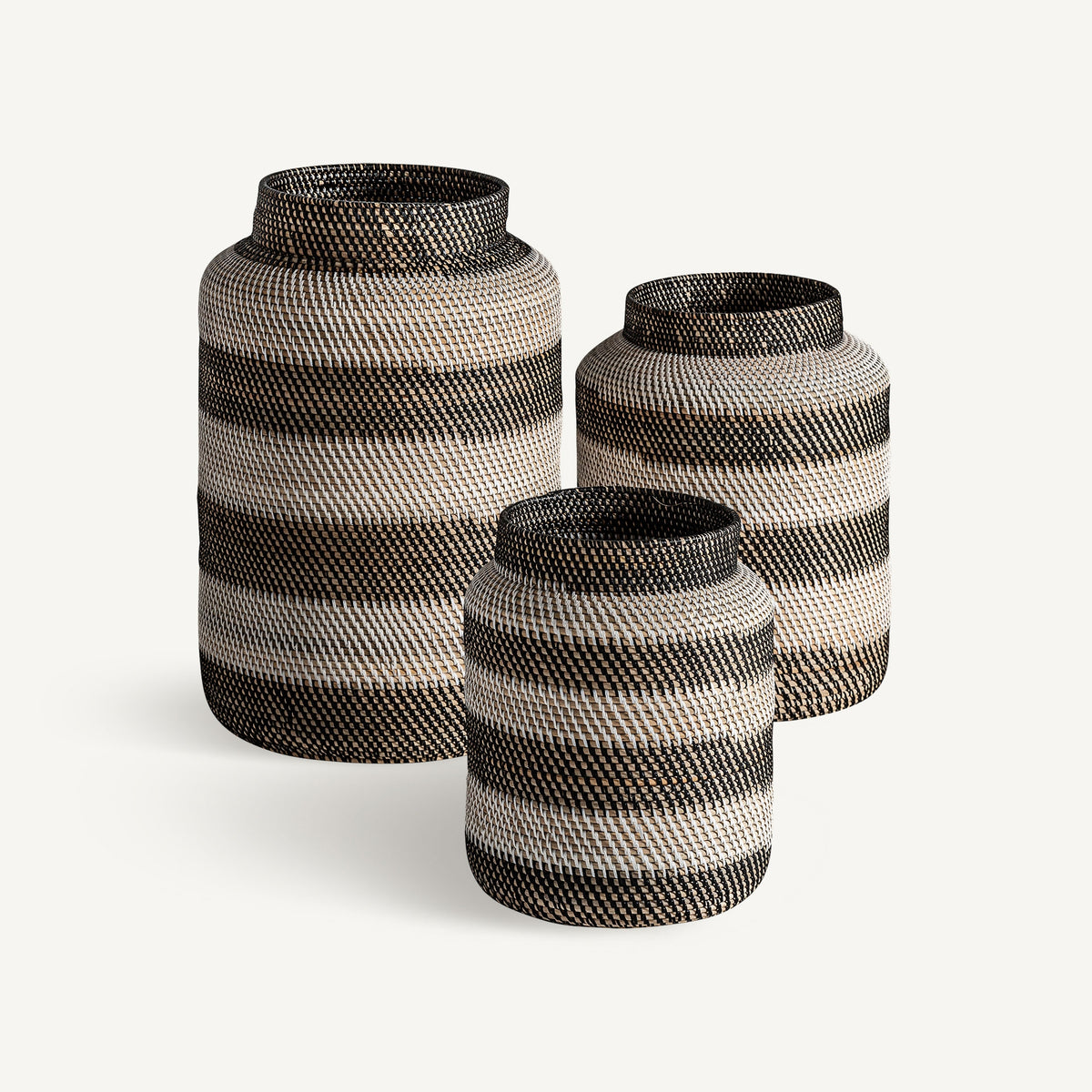 Set de 3 vaze ZIRBA