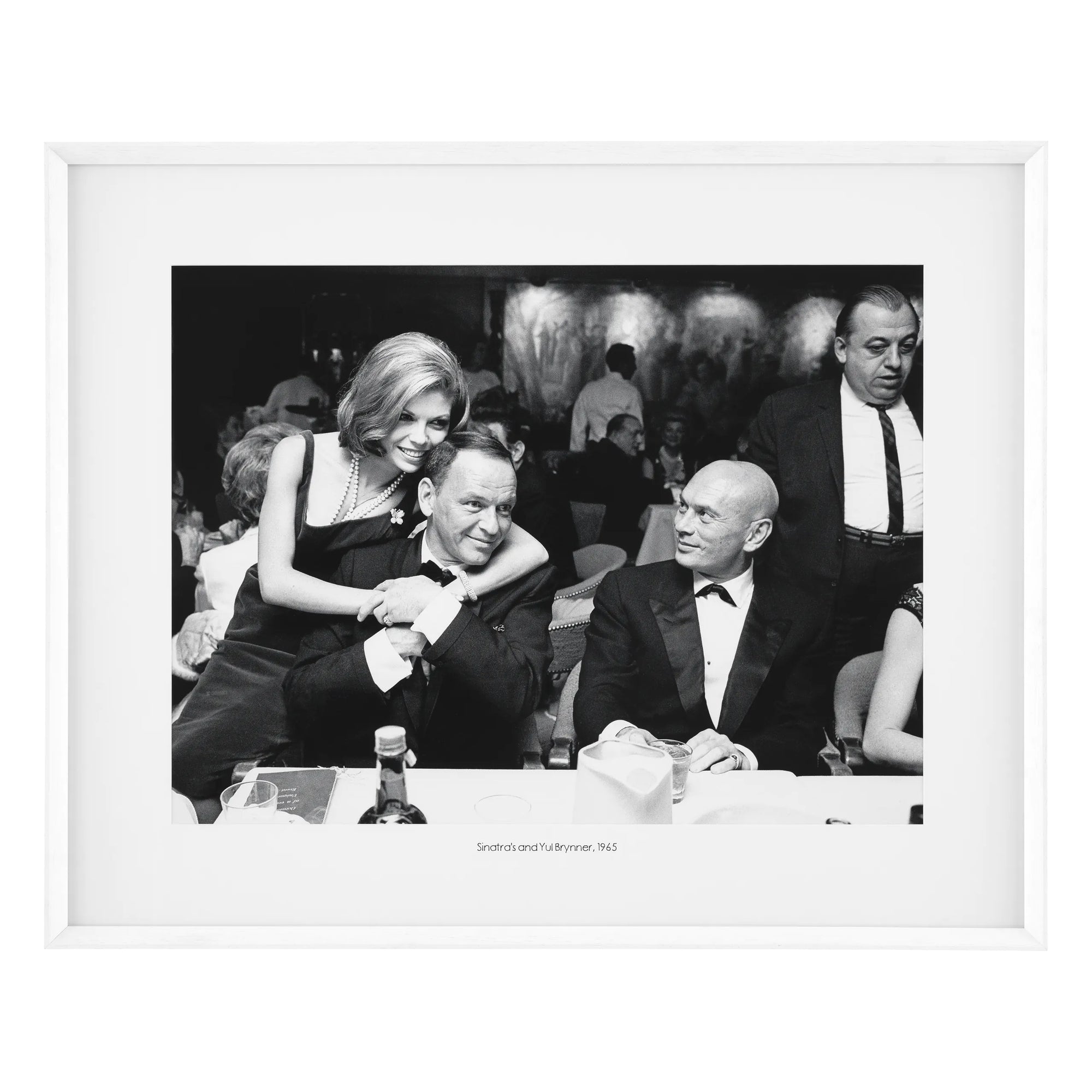 Tablou Print Sinatra's and Yul Brynner
