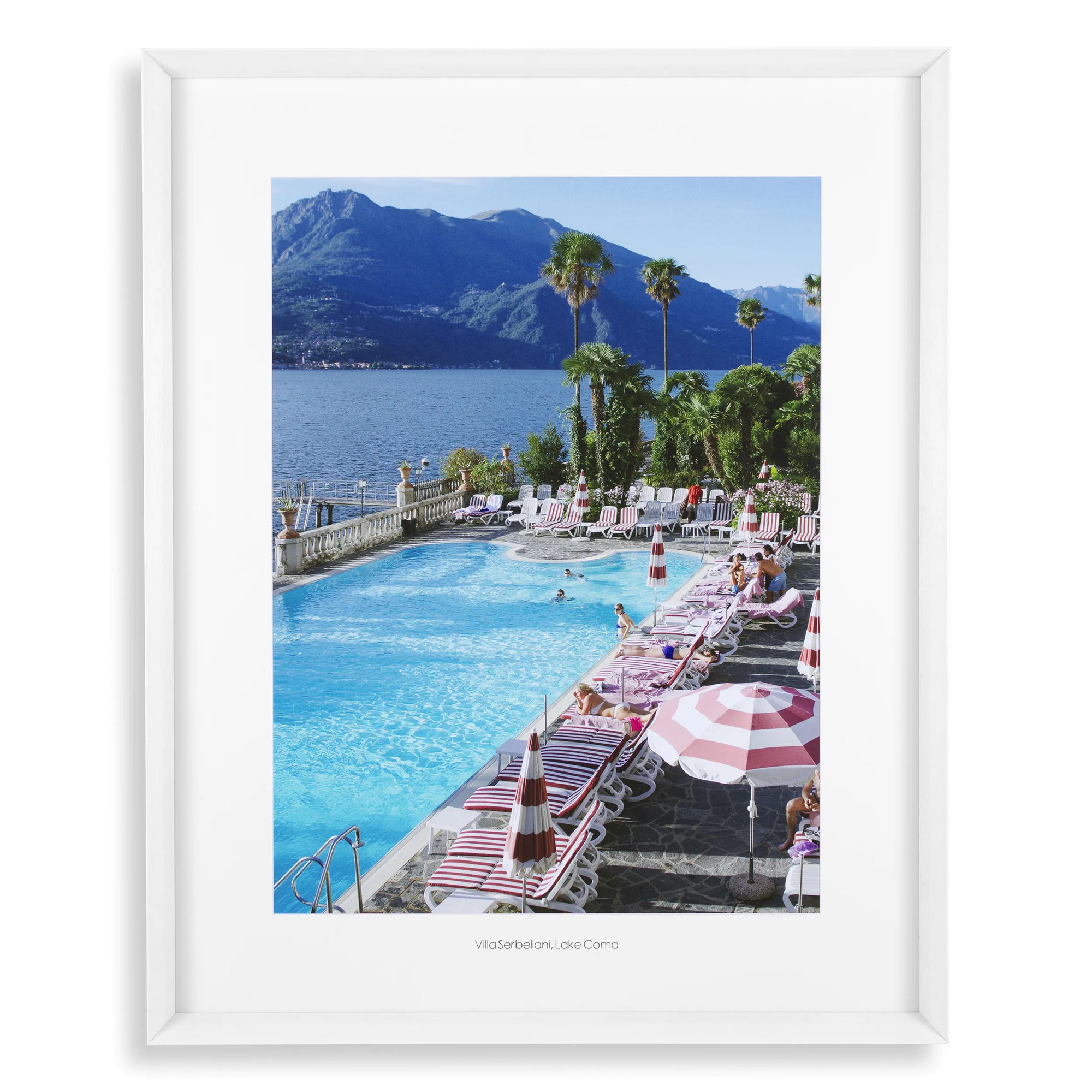 Tablou Print Villa Serbelloni, Lacul Como