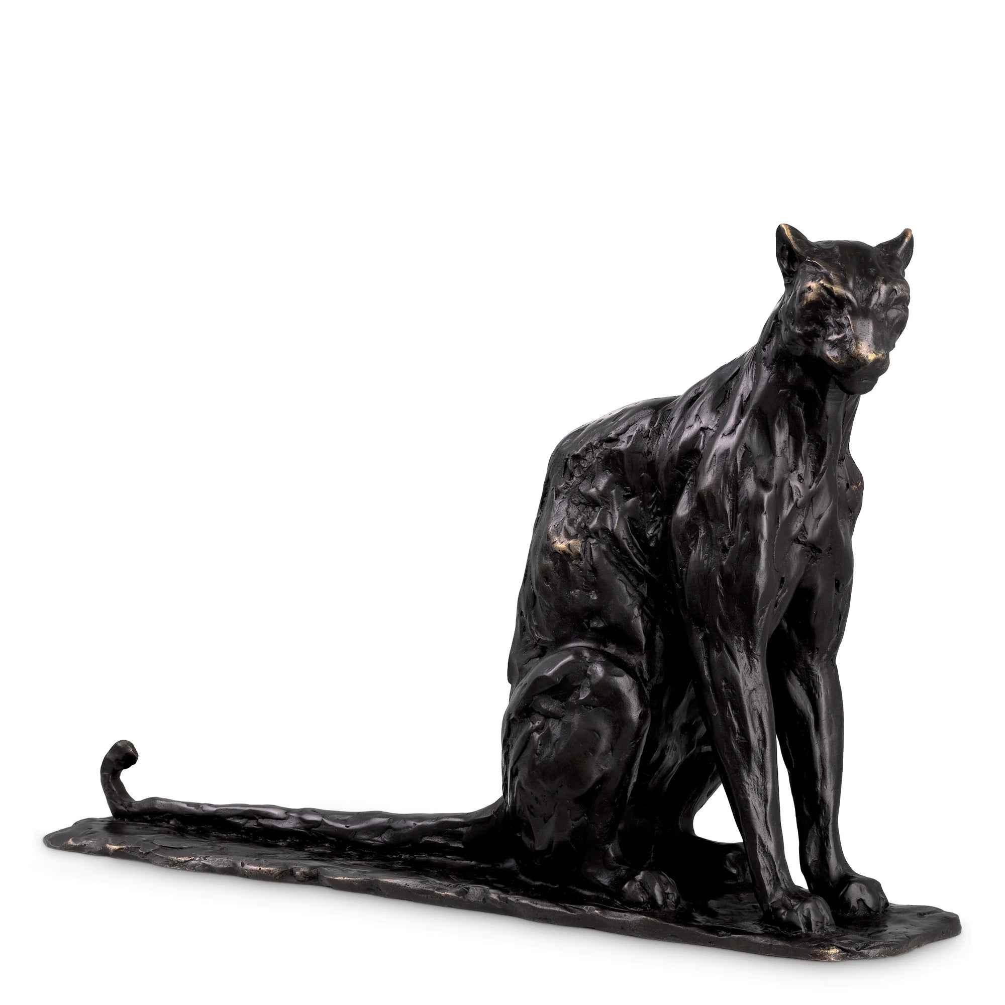 Sculptură Sitting Panther
