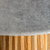 Masa dining lemn marmura 120cm Plisse