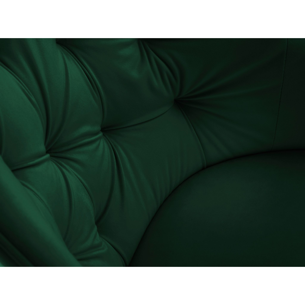 Scaun catifea verde Nissi