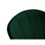 Scaun catifea verde Cabri