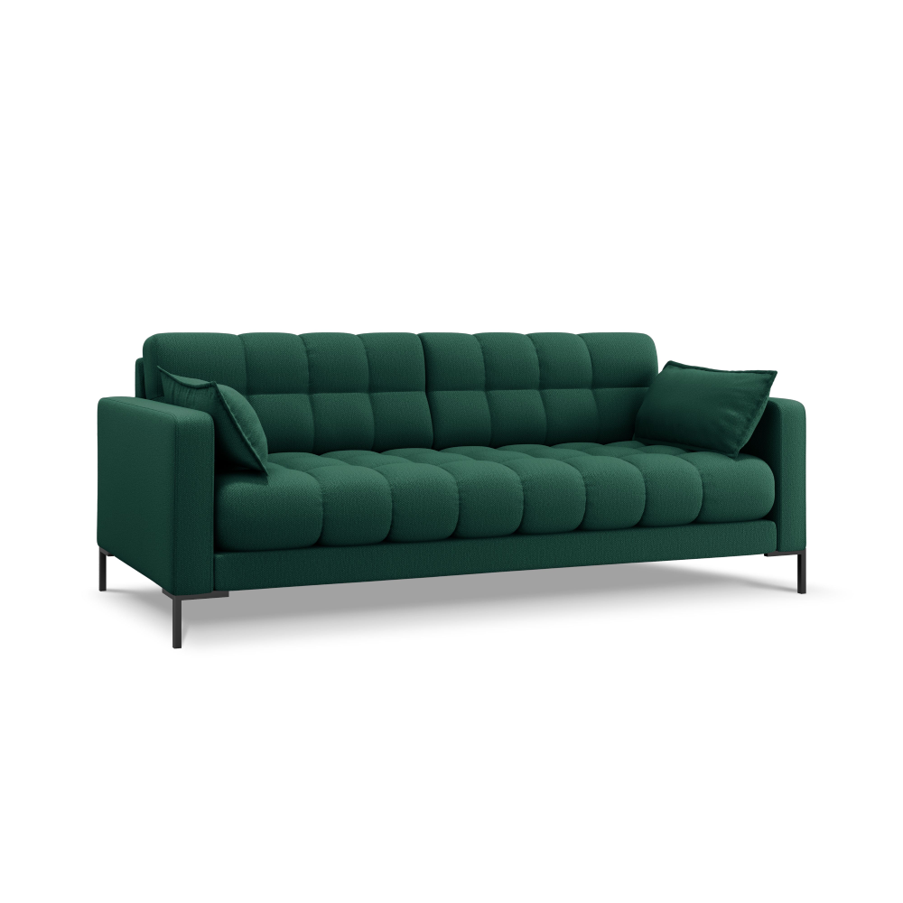 Canapea 3 locuri textil verde Mamaia