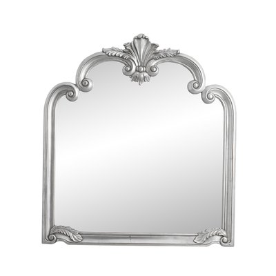Oglinda rama argintie H115cm Angel