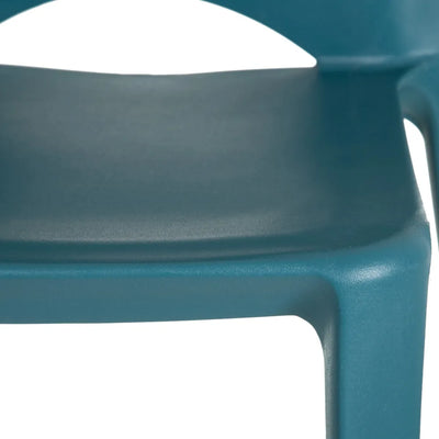 Set 2 scaune albastre plastic Dias
