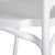 Set 2 scaune albe plastic Silla