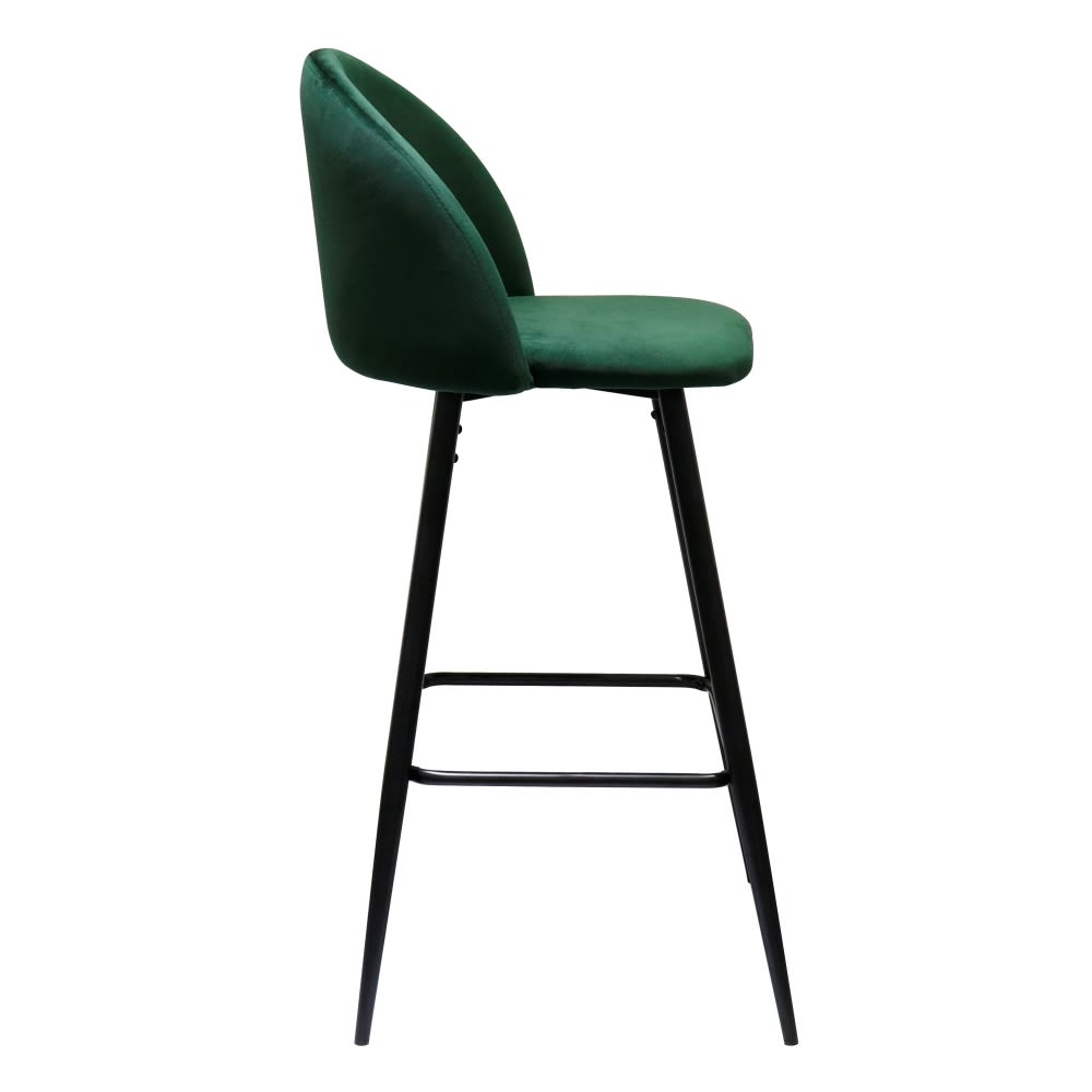 Scaun de bar H102cm verde inchis Minas