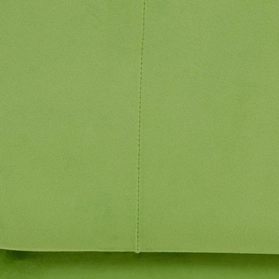 Puf catifea verde 40x40cm Omnia