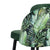 Set 2 scaune dining textil verde Rikki