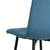 Set 2 scaune dining textil albastru inchis Champ
