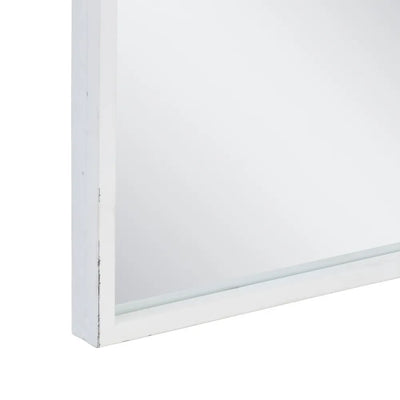 Oglinda rama alba H120 cm Nesto
