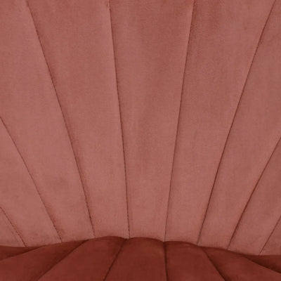 Set 2 scaune dining catifea roz Yna