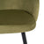 Set 2 scaune de bar H101cm catifea verde Ines