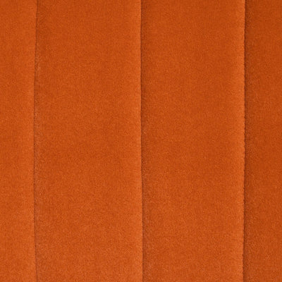 Fotoliu catifea portocaliu țesut-lemn camera 63 X 50 X 83 CM