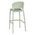 Set 2 scaune de bar verde menta polipropilen camera 52,50 x 43,20 x 107 cm