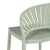 Set 2 scaune de bar verde menta polipropilen camera 52,50 x 43,20 x 107 cm