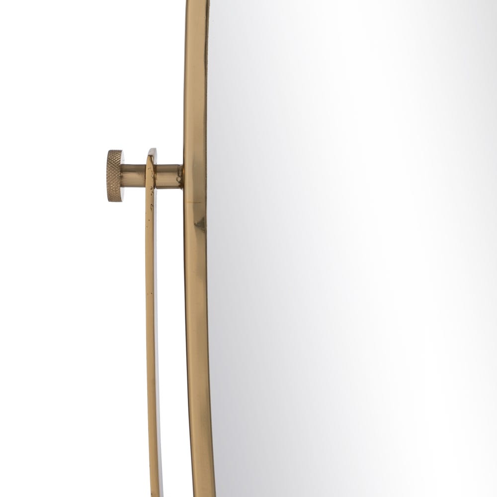 Oglinda de toaleta AURII-METAL ALB-MARMURA 52 X 30 X 153 CM
