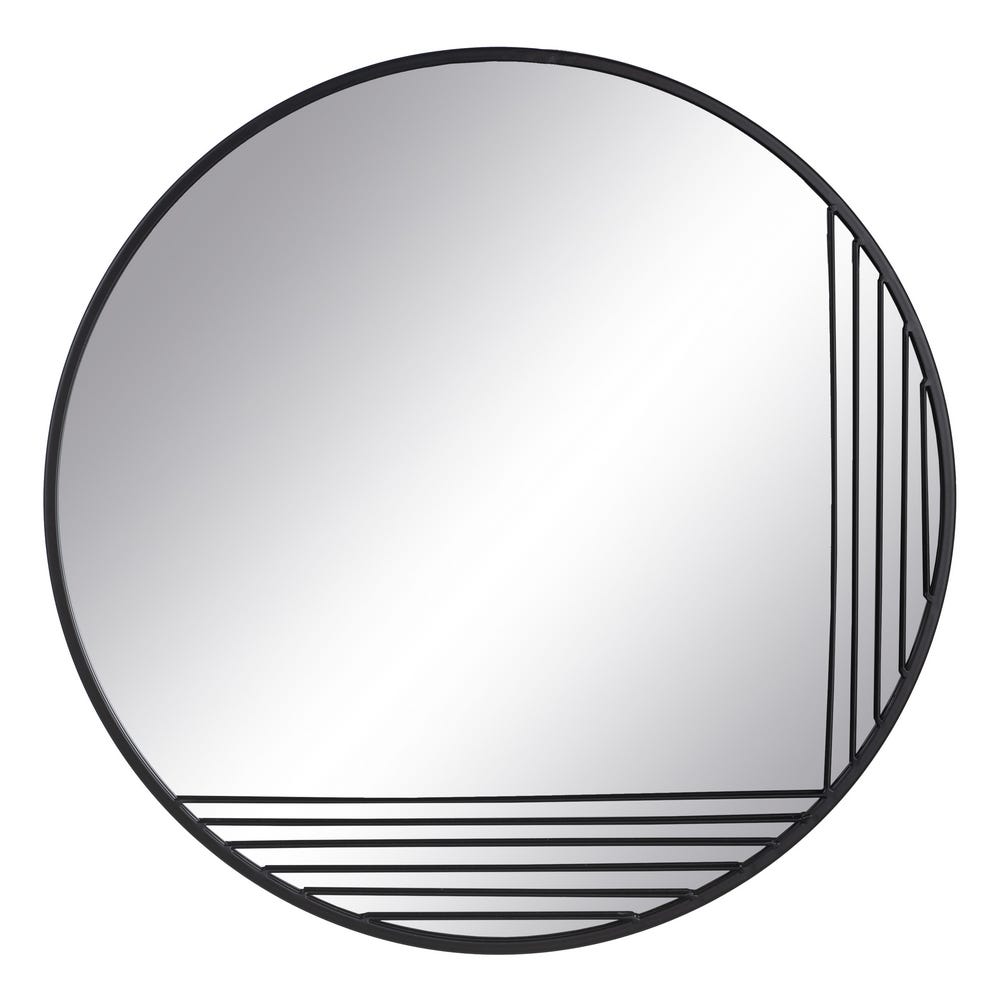 Oglinda METAL-STICLA NEAGRA DECORATIE 70 X 1,50 X 70 CM