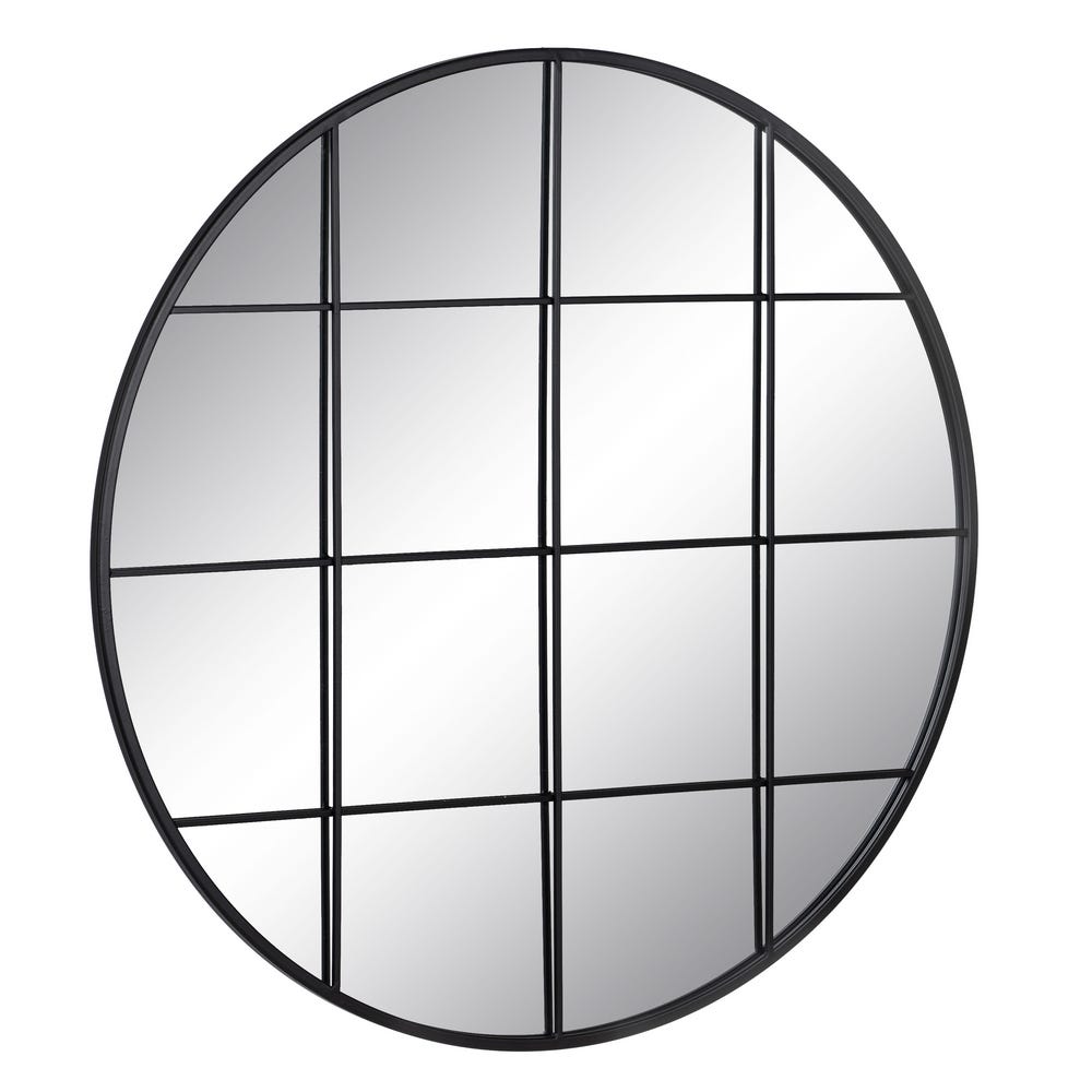 Oglinda GEAM METAL-STICLA NEAGRA 80 X 1,50 X 80 CM
